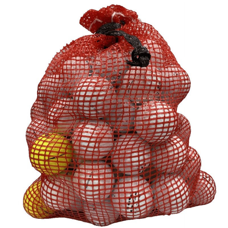 Golf Ball Planet 72 Ball Mesh Bag - Hit Away Practice Used Golf Balls (Variation: 72)