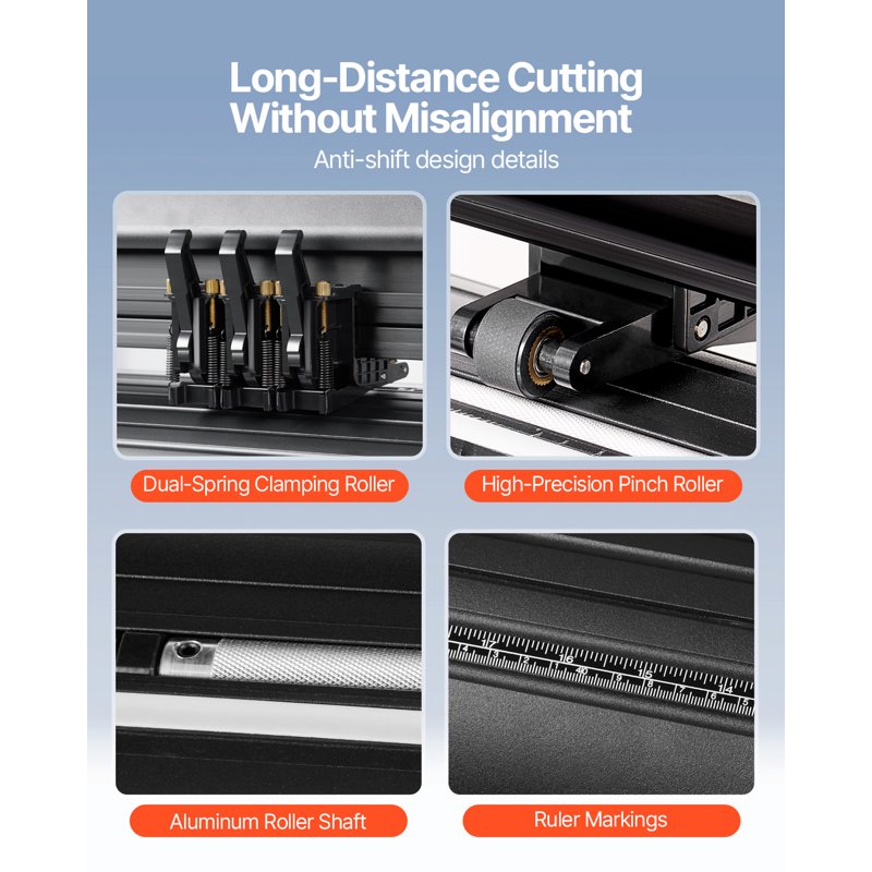 28 Inch Vinyl Cutter Machine with LCD Display & Signmaster Software