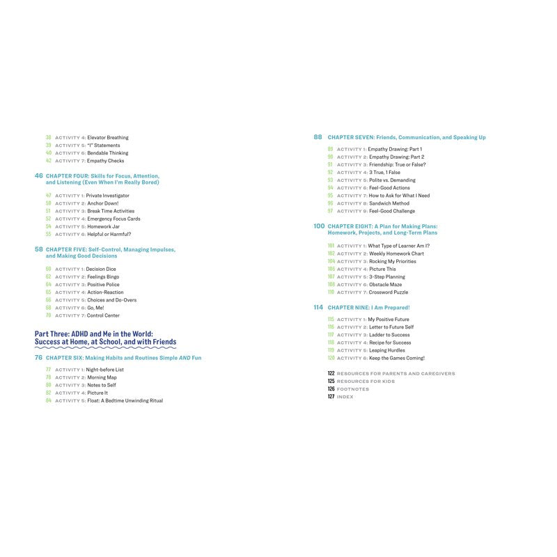 Kids ADHD Workbook for Self-Regulation and Focus - Fun Activities for Ages 7-12