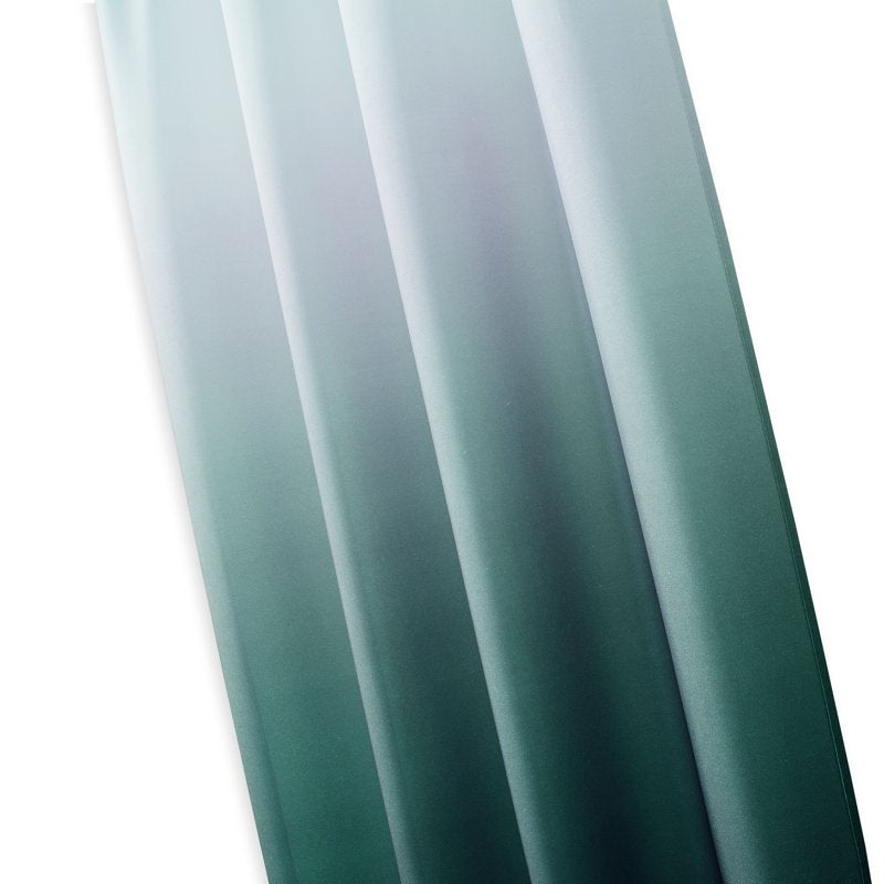 Dainty Home Ombre Rod Pocket Curtain Panel Pair - Multiple Colors