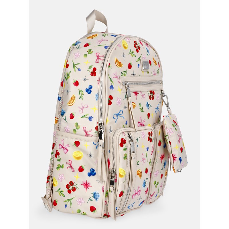 Women's Double Pocket Dome Backpack for Women - Multiple Colors