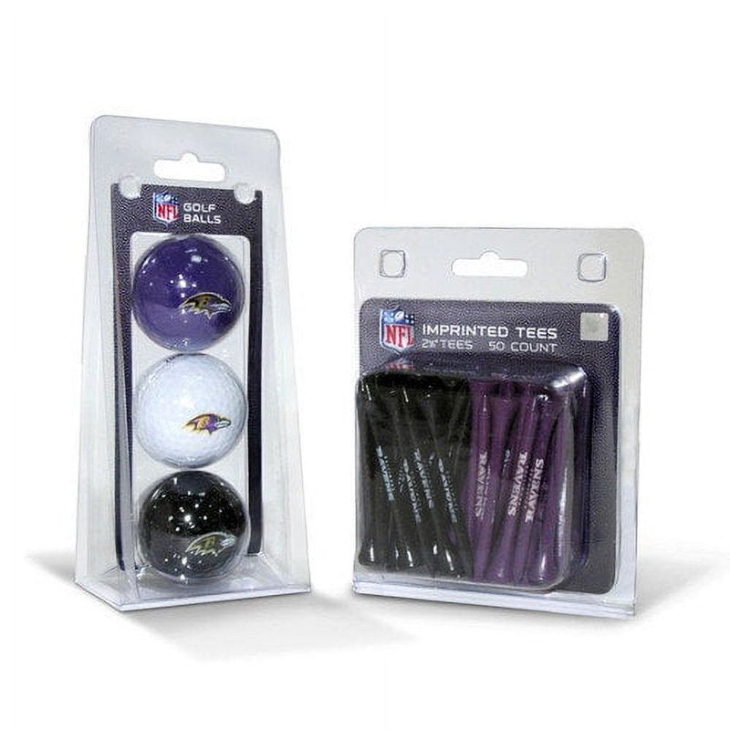 Golf Ball and Tee Set for Sports Fans - Arizona Cardinals, 3 Balls & 50 Tees