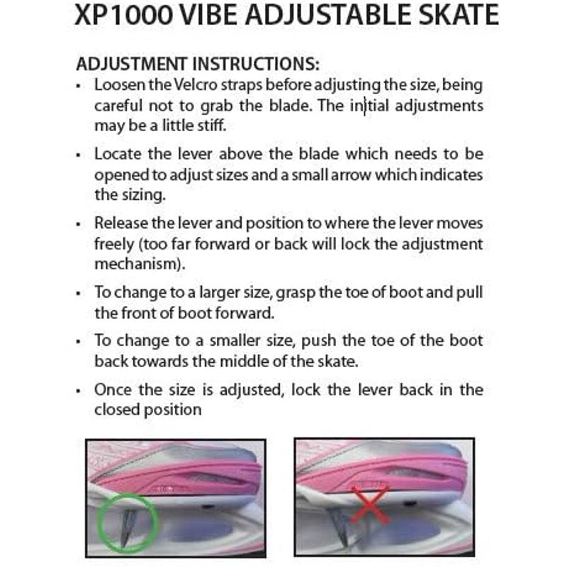 Recreational Ice Skates for Men Women Kids Adjustable Comfort Support