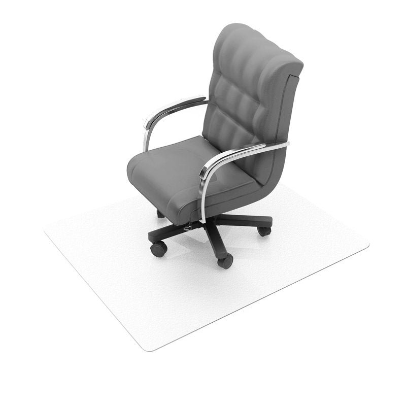 Floortex 36" x 48" Enhanced Polymer Chair Mat for Desks & Carpets - Clear