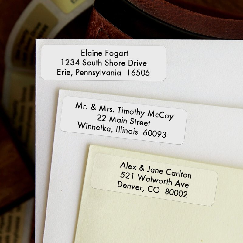 Personalized Return Address Labels on Sheets - Custom Stickers 150 PCS