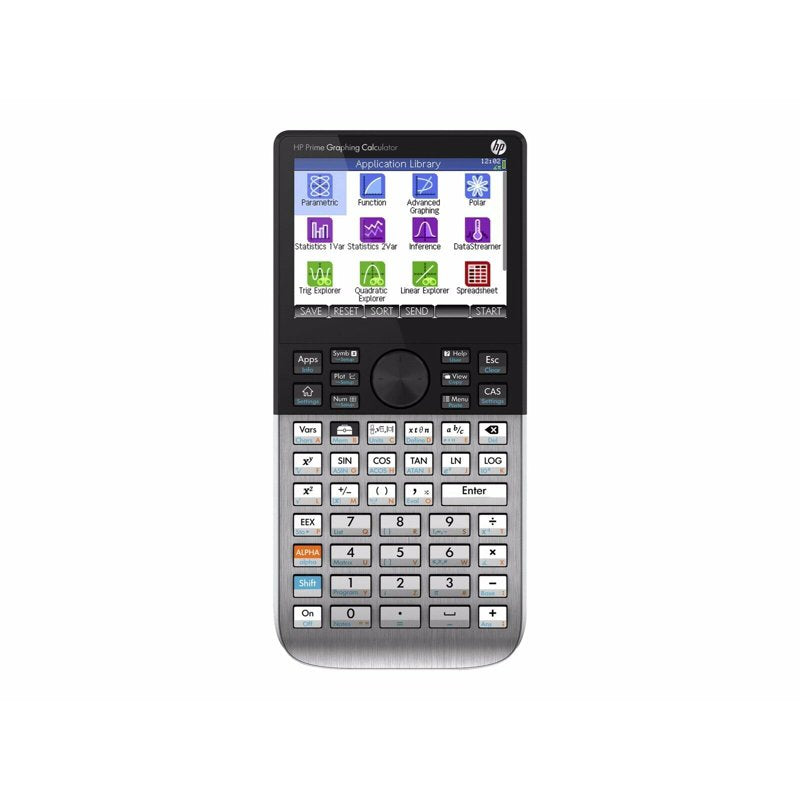 HP Prime Graphing Calculator with Touch Screen and Rechargeable Battery