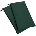 2Pcs Zipper Money Bags for Cash Checks Receipts PU Leather Secure Storage