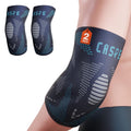 Elbow Compression Sleeves 2 Pack - Breathable Support for Sports & Daily Use