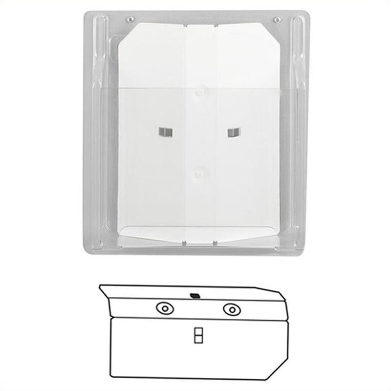Safco Clear2c 9 Magazine Display - Wall-Mountable Magazine Racks