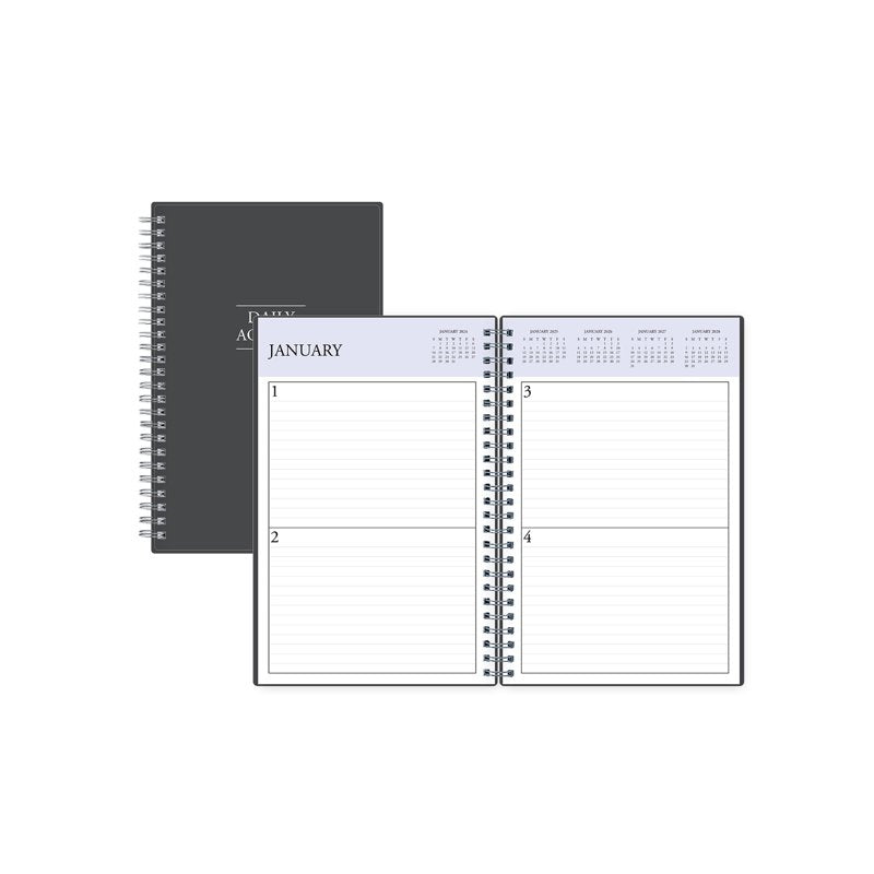 Blue Sky Perpetual Non-Dated Daily Planner 5.5 x 8.5 Passages