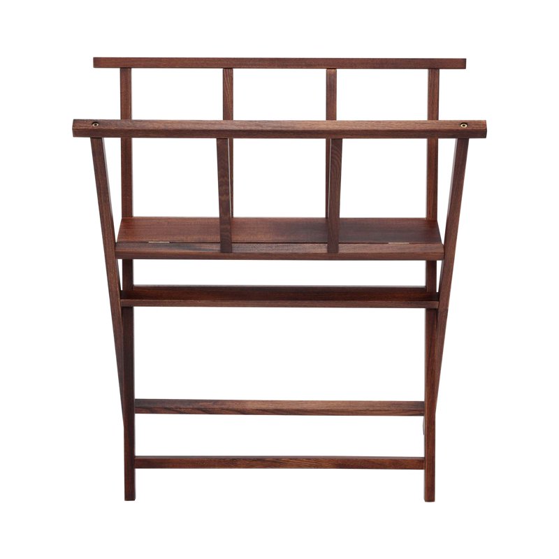 Foldable Wooden Art Display Rack for Artwork & Canvas Storage