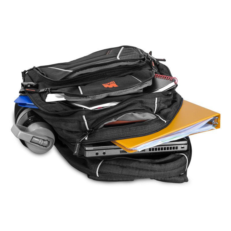 Heavy Duty Laptop Backpack with 4 Compartments & Water Bottle Pockets