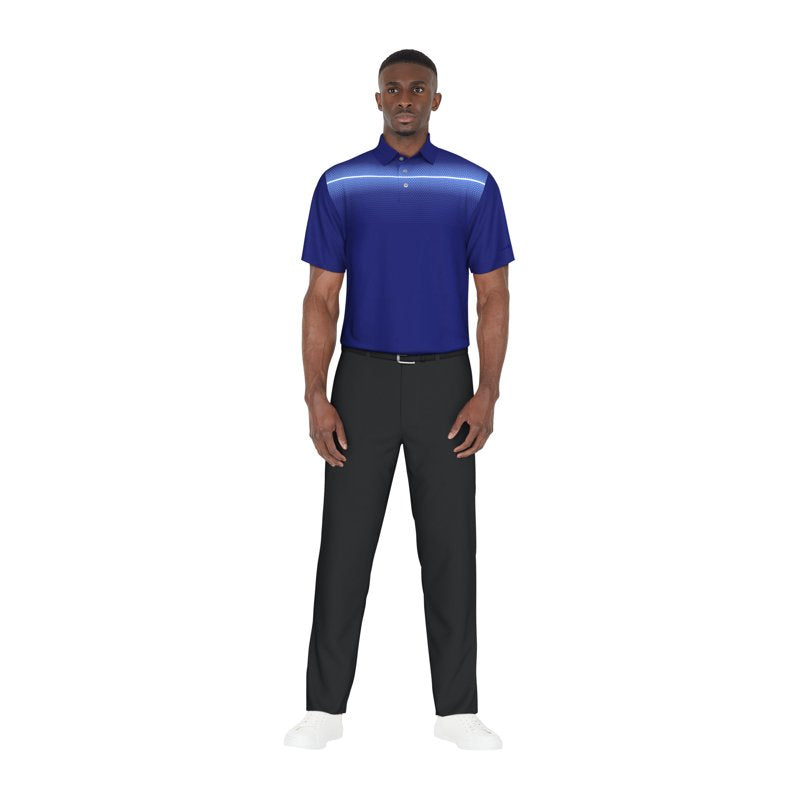 Ben Hogan Surf The Web Chest Striped Golf Polo Shirt - up to 5XL