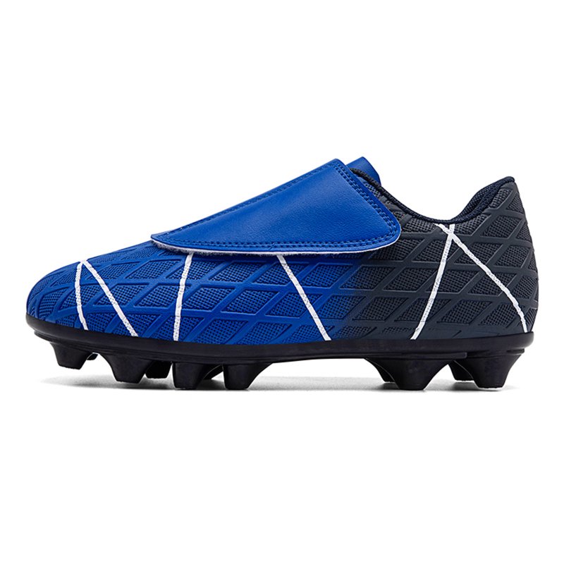 Variation: Modern X-6BU2 Kids Sneakers Non Slip Patchwork Training Shoes Blue 12-12.5 Years