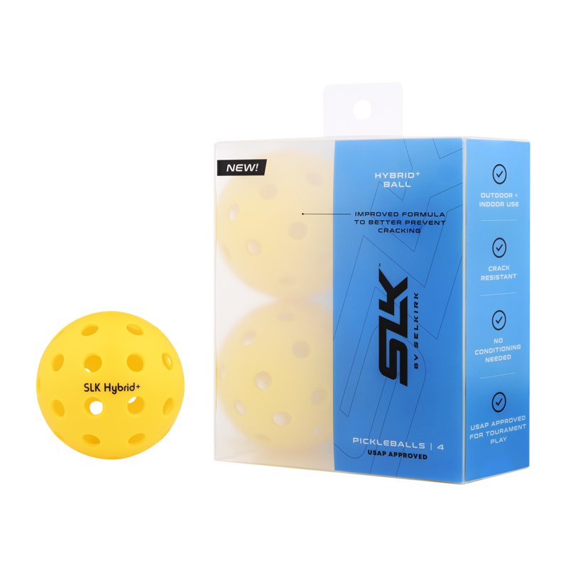 Selkirk SLK Hybrid+ Pickleball - 4 Pack