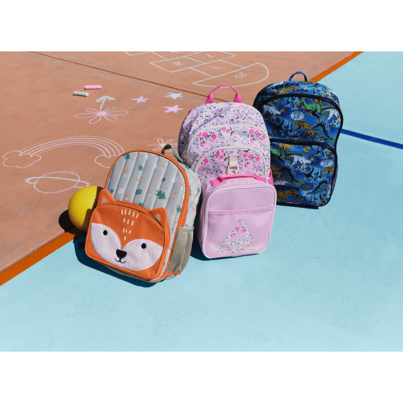 Toddler Backpack with 3D Ears & Allover Print - Fox Hollow Design