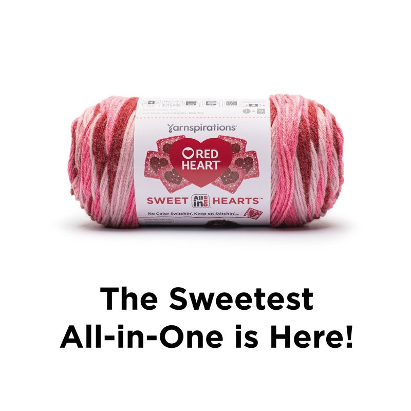 All in One Worsted Acrylic Yarn for Craft Projects - 16 Motifs, 8.8oz
