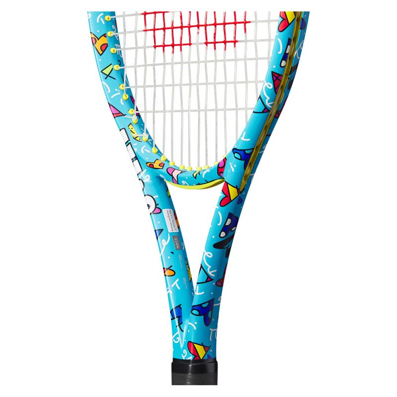 Wilson Ultra 100 v4 Britto Hearts Tennis Racket - Custom Size Options