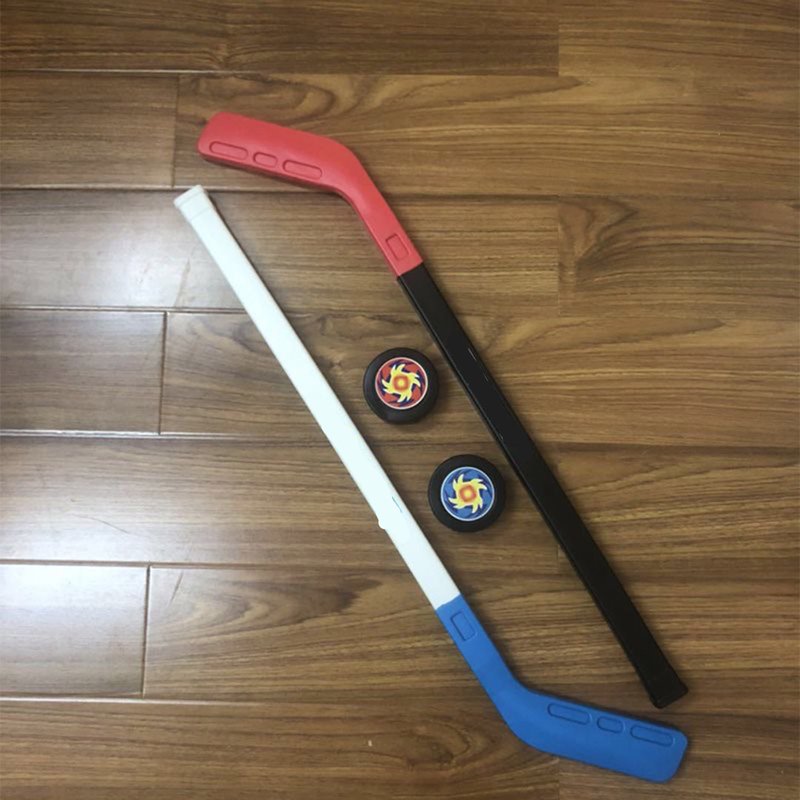 Kids Hockey Stick Set - 29 Inch Indoor/Outdoor Roller Hockey Gear with Puck & Balls for Ages 3-7