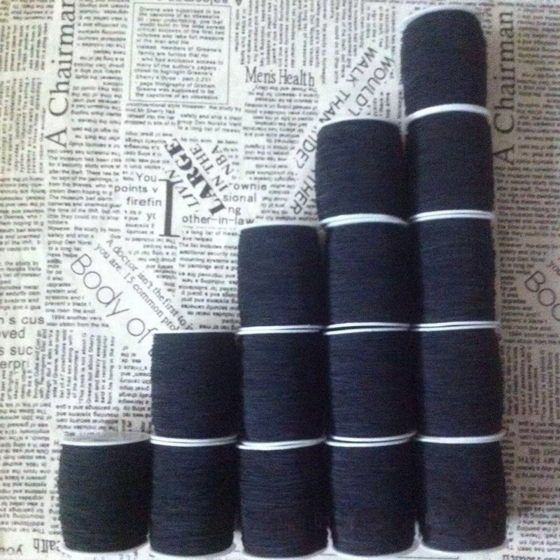 Black Nylon Craft Cord 100 Yards for Jewelry Beading DIY Knots & Crafts