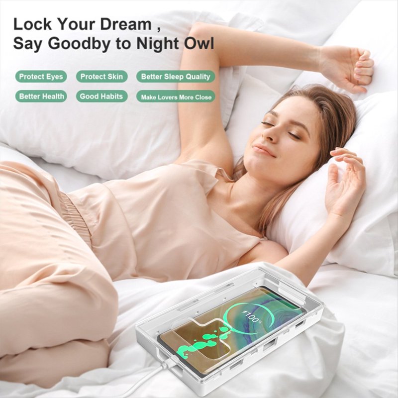 Universal Mobile Phone Lock Box Safe for Smartphone Storage Security
