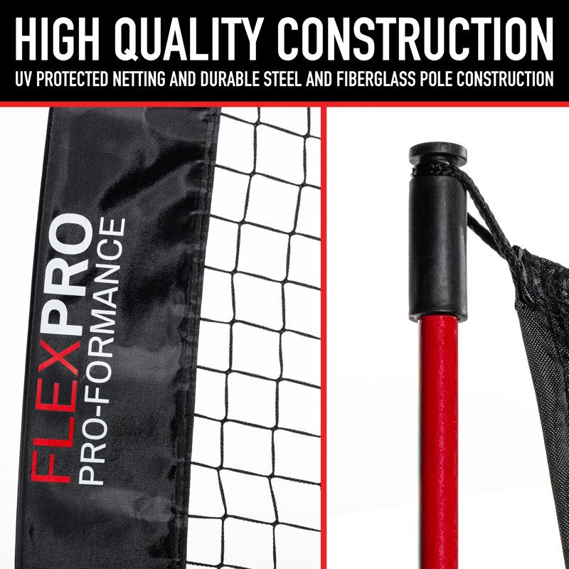8ft x 8ft Football Accuracy Target Net - Quarterback Passing Training Aid