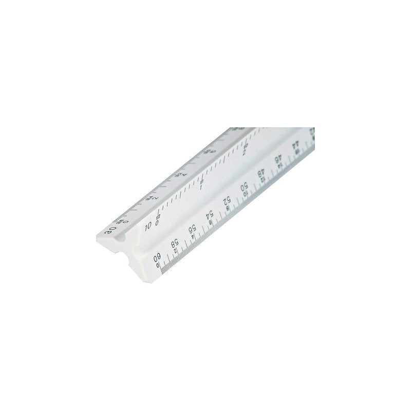 12-Inch Engineering Scale Ruler for Students and Creatives