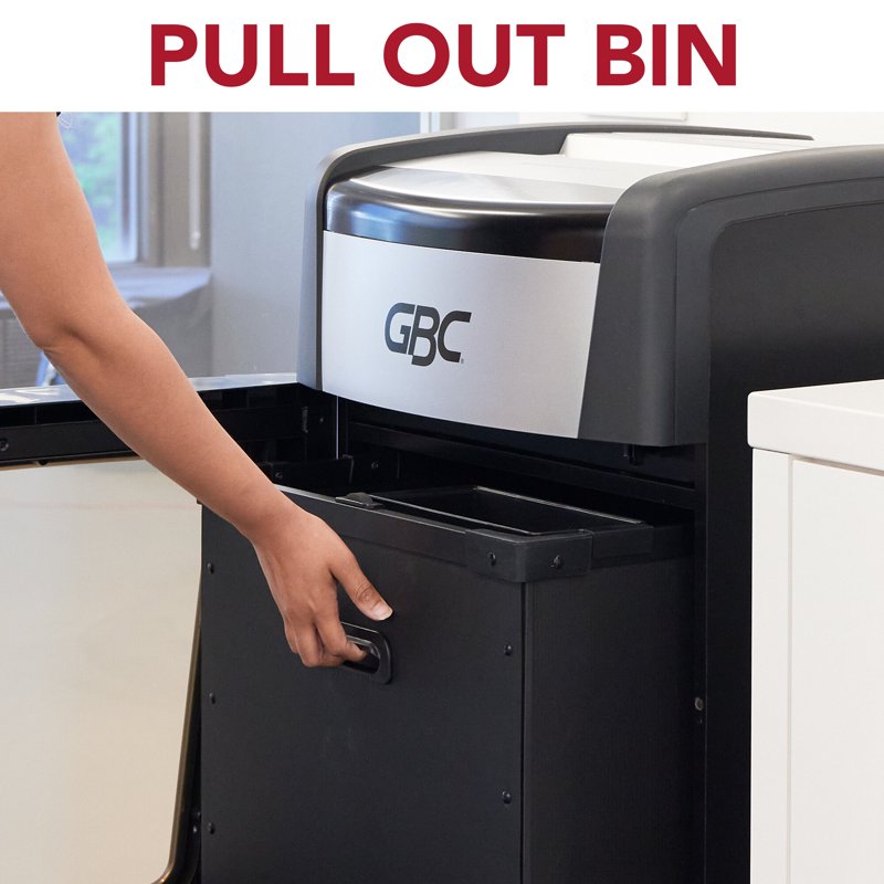 Commercial Micro-Cut Paper Shredder 20 Sheets Anti-Jam Security Office Equipment