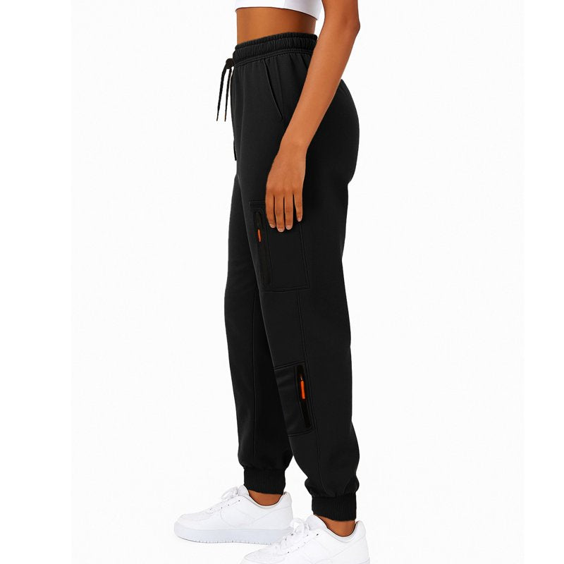 Women’s Cargo Joggers with Pockets - Lightweight Stretchy Yoga & Hiking Pants