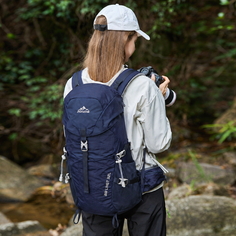 Lightweight Water-Resistant Hiking Backpack for Men & Women - Large Capacity Outdoor Travel Bag