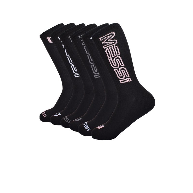 Messi Men’s 6-Pack Crew Socks 10-13 - Soccer-Inspired Ankle Cushioned Socks