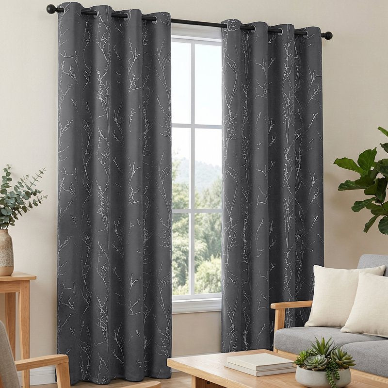 Blackout Curtains with Thermal Insulation - Room Darkening Drapes for Bedroom & Living Room