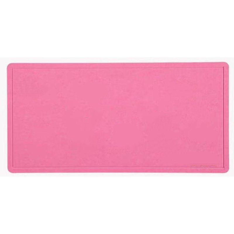 Pink Felt Bulletin Board 23.5x15.5in with Push Pins for Home Office Wall Decoration