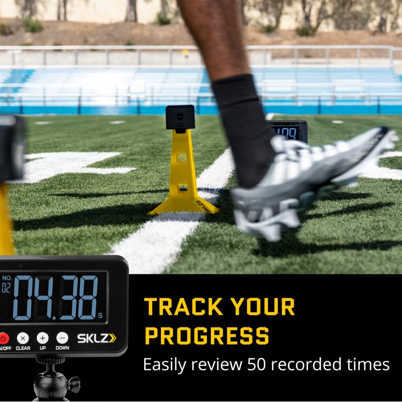 Speed Training Gates Set - Agility Speed & Reaction Timer with Cones