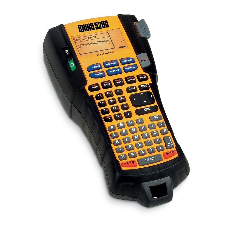 Industrial Label Maker with Hot Keys for Wires and Panels - Durable & Professional