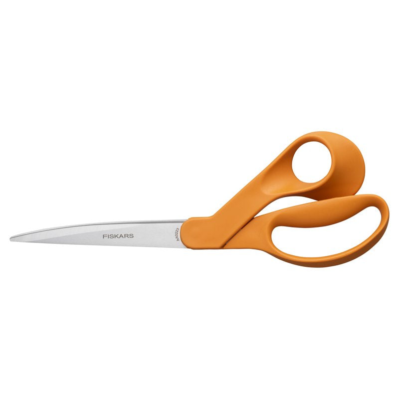 All-Purpose Dressmaker Shears 9-Inch Fabric Cutting Scissors - Orange Pack Options