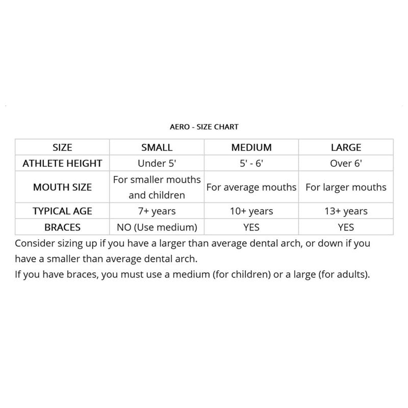 SISU Aero Custom Fit Mouthguard - Thin, Impact-Absorbing Sports Protection