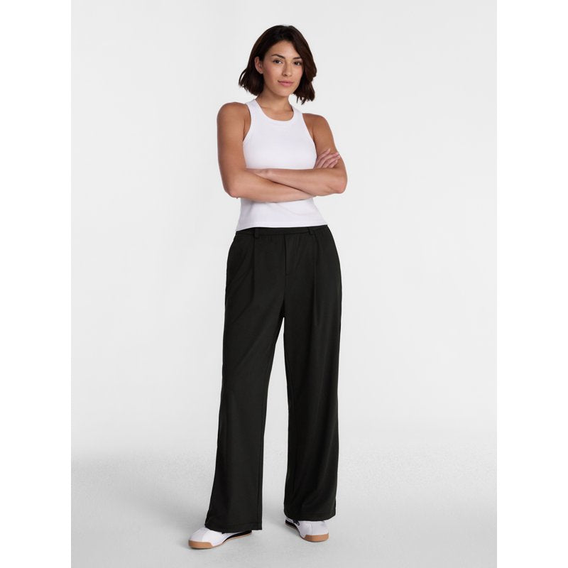 Wide Leg Trousers for Women - Relaxed Fit, Moisture-Wicking, Sizes XS-4X