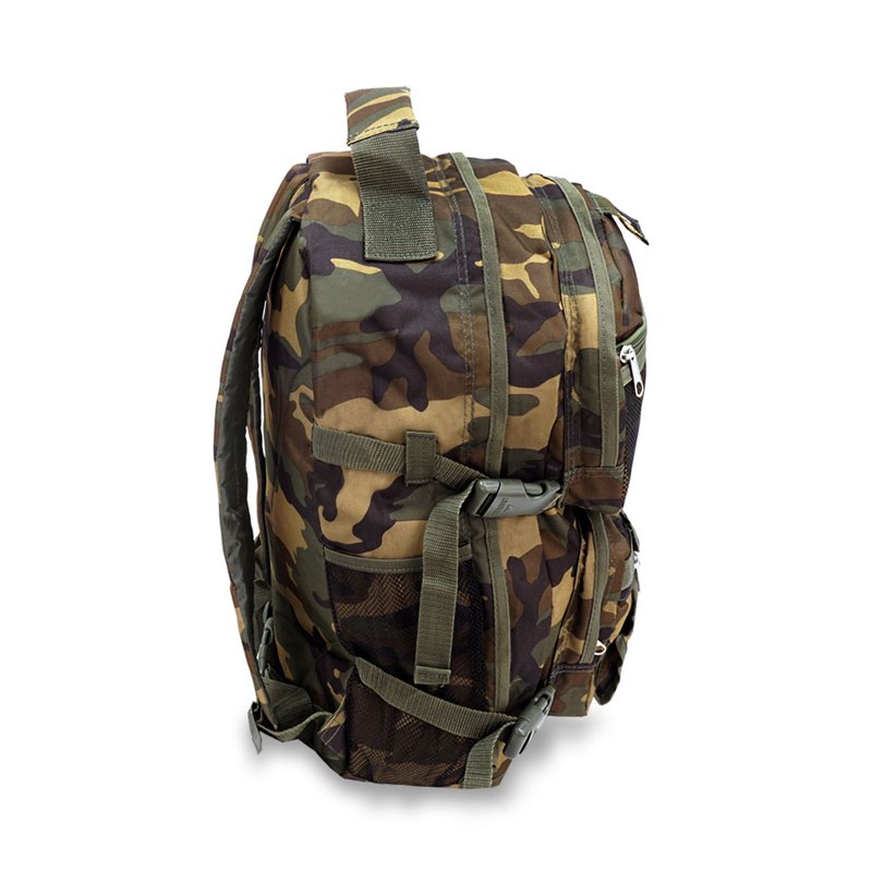 Unisex Oversized Lightweight Woodland Camo Backpack 20" for Hiking & Travel