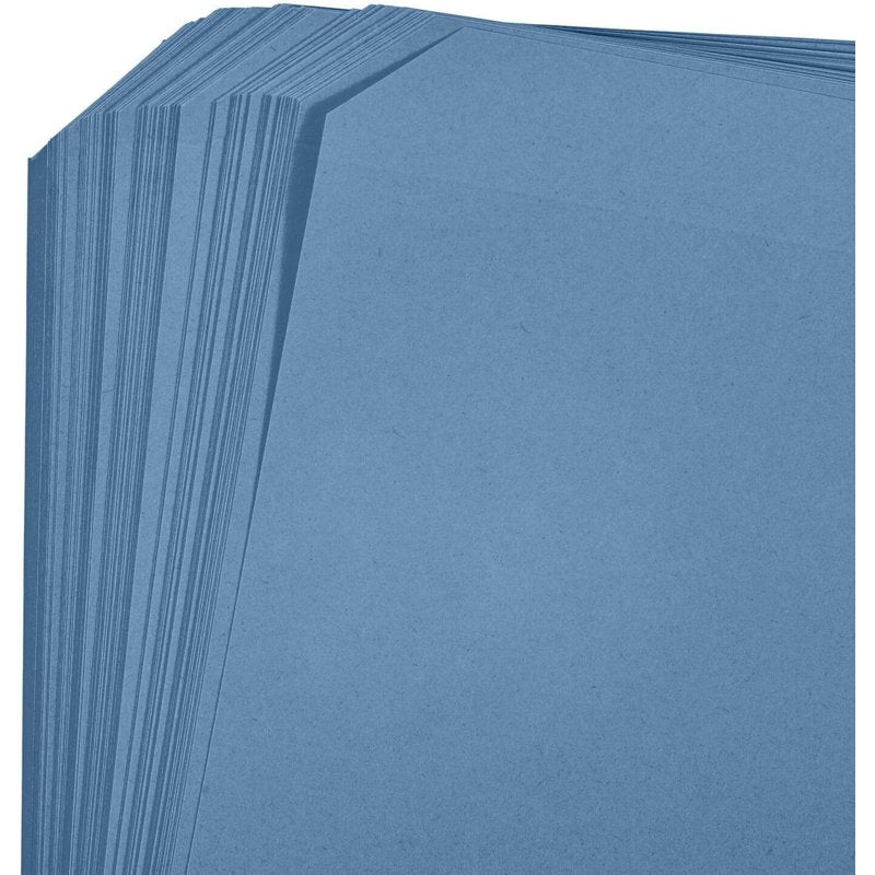 Blue Manuscript Cover 9x12.5 Inches Pack of 100 - Office Document Protection