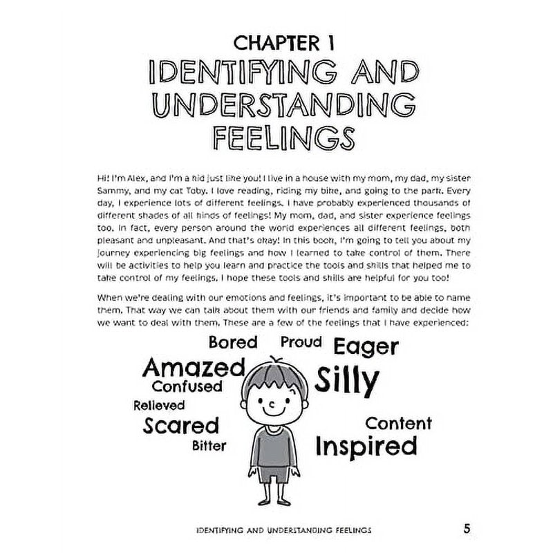 Self-Regulation Workbook for Kids - CBT Exercises & Emotional Coping Strategies