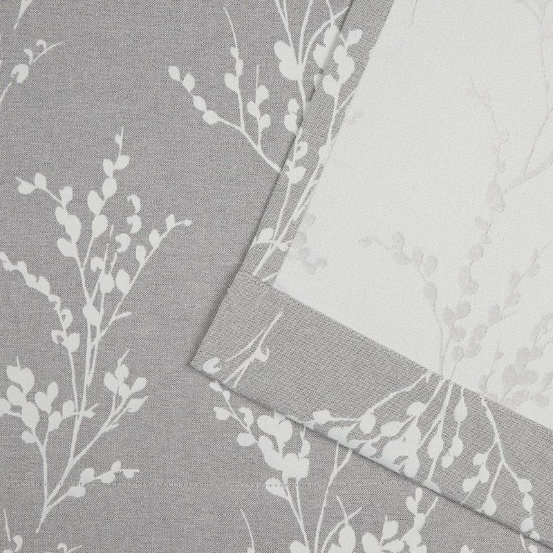 Room Darkening Grommet Top Curtain Panel Pair - Modern Linen Look, 52x96
