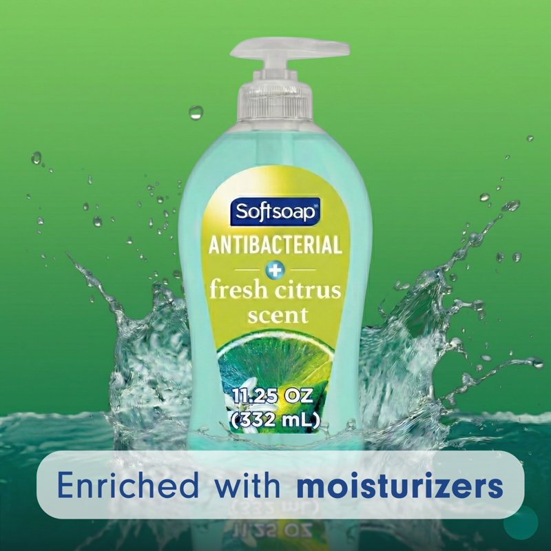 Antibacterial Hand Soap with Fresh Citrus Scent - 2 Pack, 11.25 fl oz