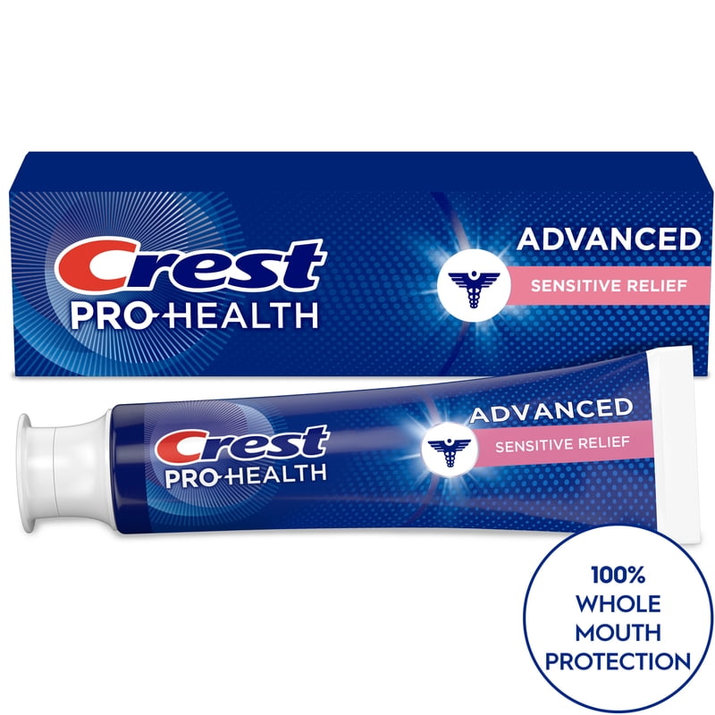 2 Pack Sensitive Relief Toothpaste with Fluoride - 5.1oz