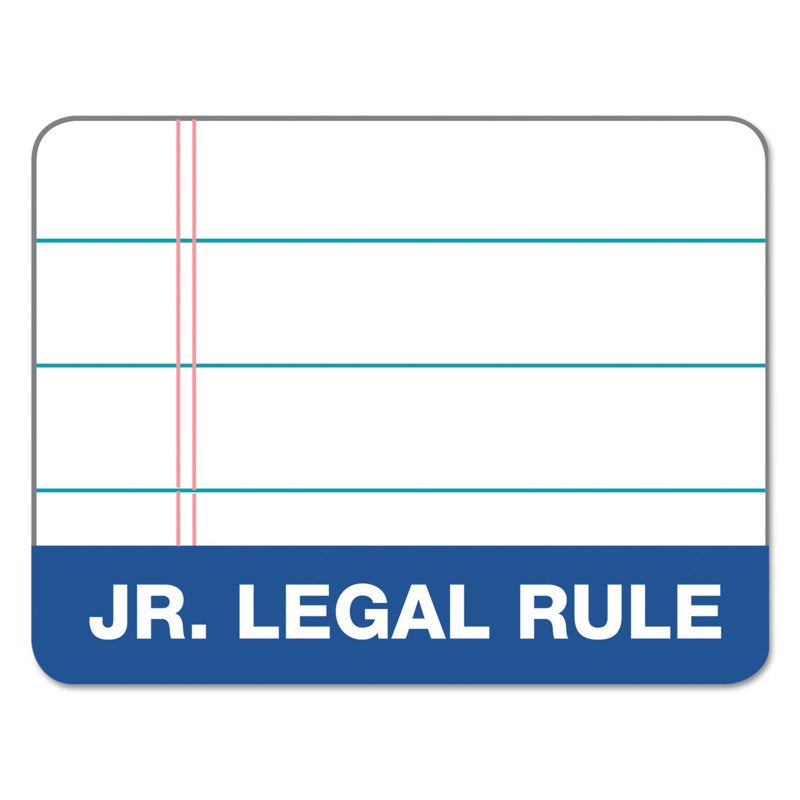 5in x 8in Ruled Perforated Office Notepad with Sturdy Back - Pack of 50 Sheets