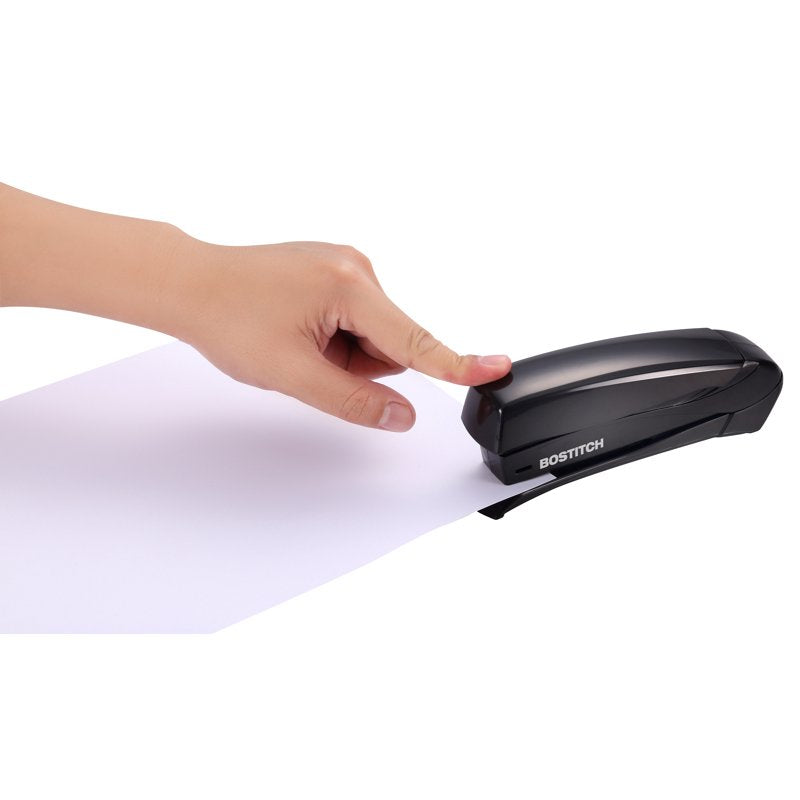 Spring-Powered Desktop Stapler for 20 Sheets - No Jam, Lightweight Office Stapler