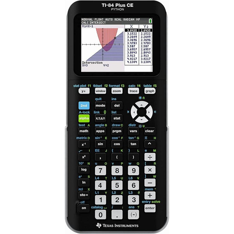 Color Graphing Calculator with High-Resolution Screen for Math and Science