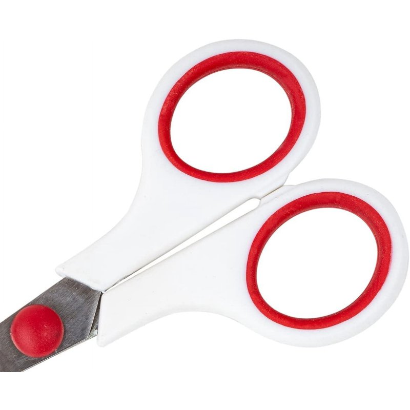 5.5-Inch Fabric Scissors with Comfort Handles - Durable Stainless Steel Cutting Tool