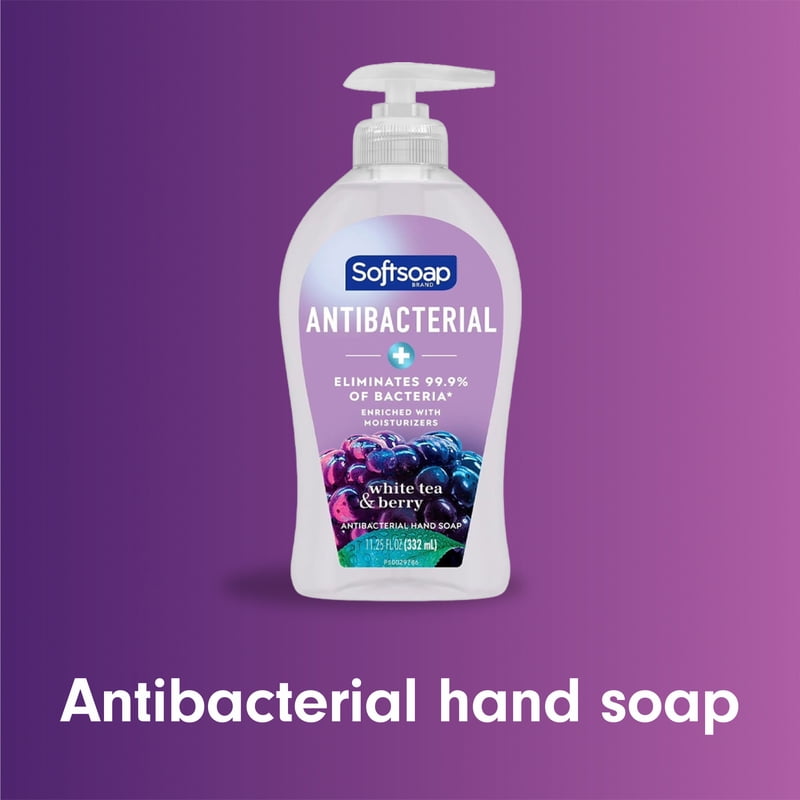 Antibacterial Hand Soap with Moisturizers - White Tea & Berry Scent