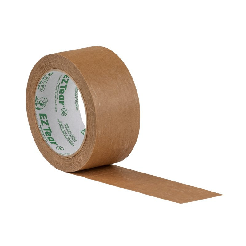 Duck EZ-Tear Tan Paper Packing Tape 1.88 in x 25 yd
